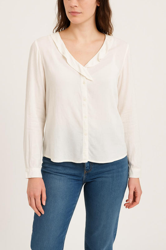 Blouse Blanche - Taille L/40