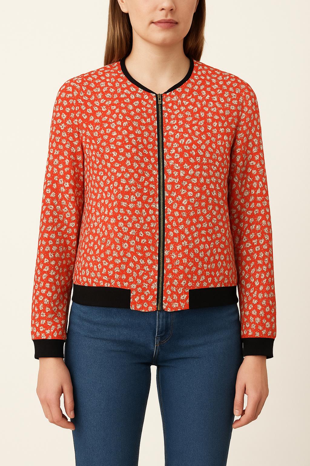 Blouson Rouge et Noir - Taille M/38