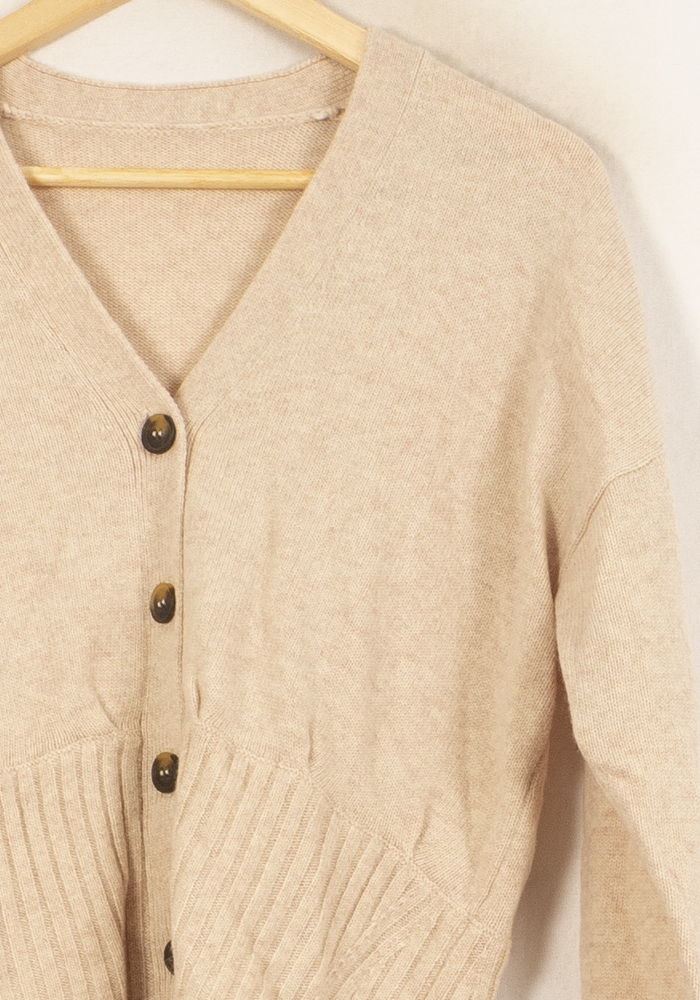 Cardigan Beige - Taille S/36