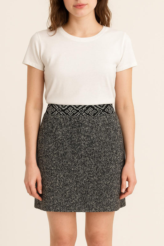 Jupe Noir et Blanc - Taille M/38