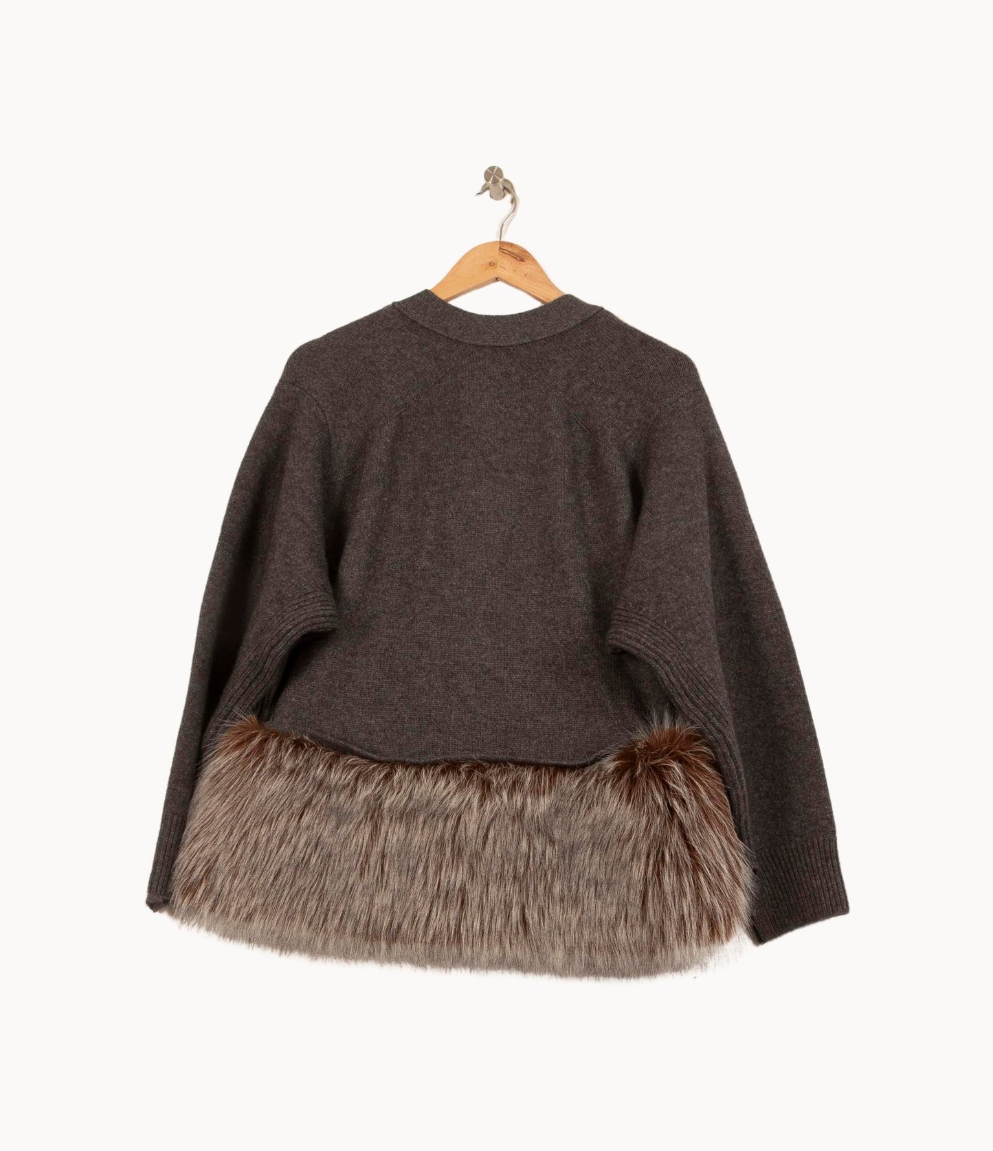 Veste Grise et Marron - Taille S/36