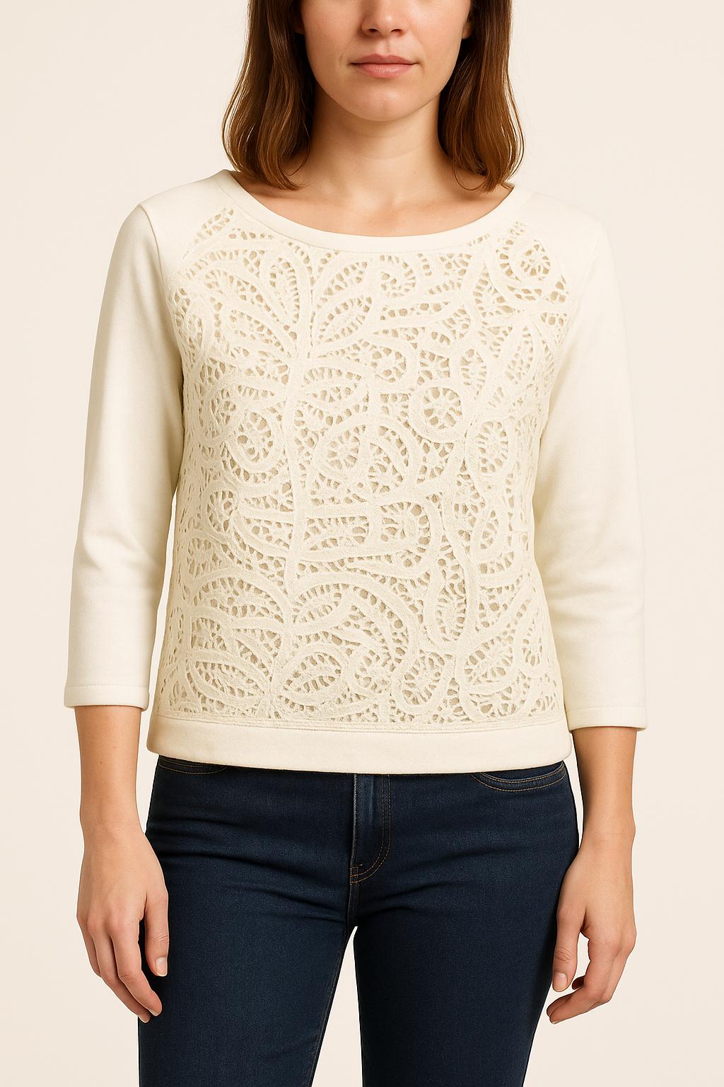 Sweat Blanc - Taille S/36