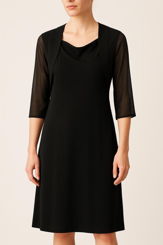 Robe Midi Noire - Taille M/38