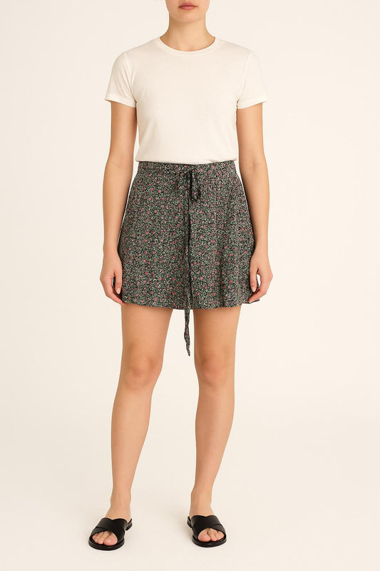 Jupe Portefeuille Multicolore - Taille M/38