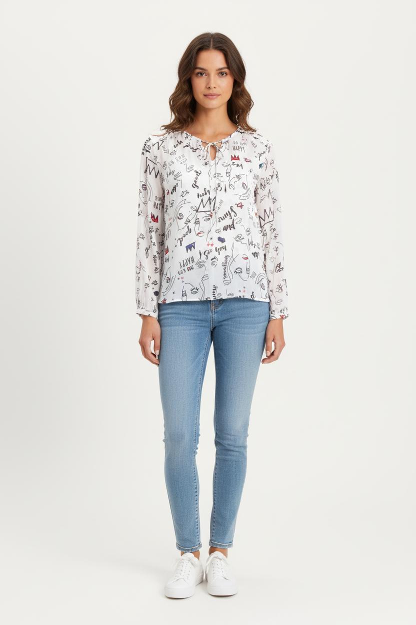 Blouse Blanche - Taille S/36