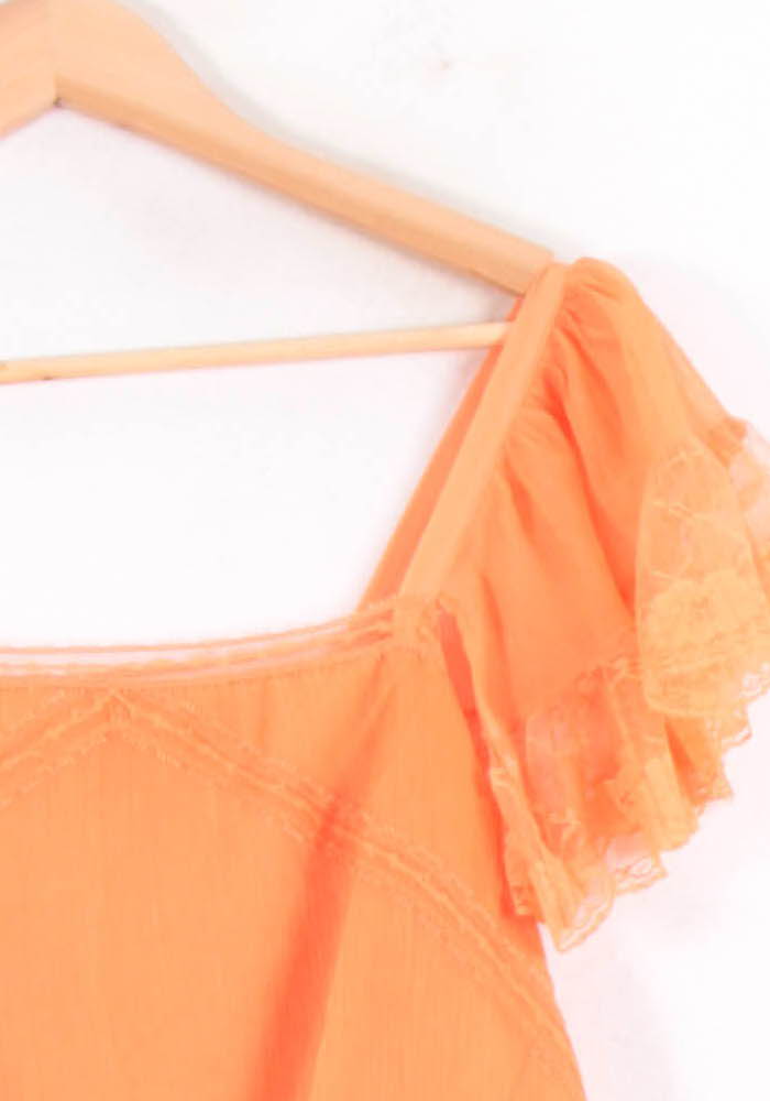 Blouse orange - Taille L/40