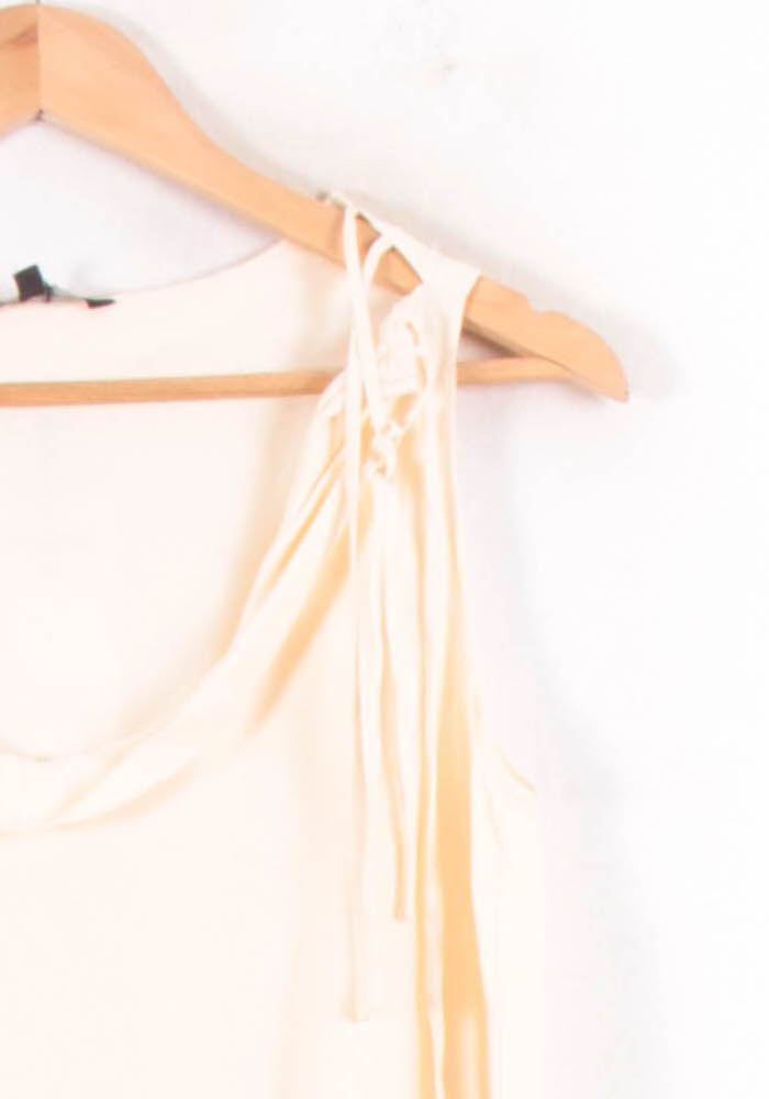 Top Sans Manches Beige - Taille M/38