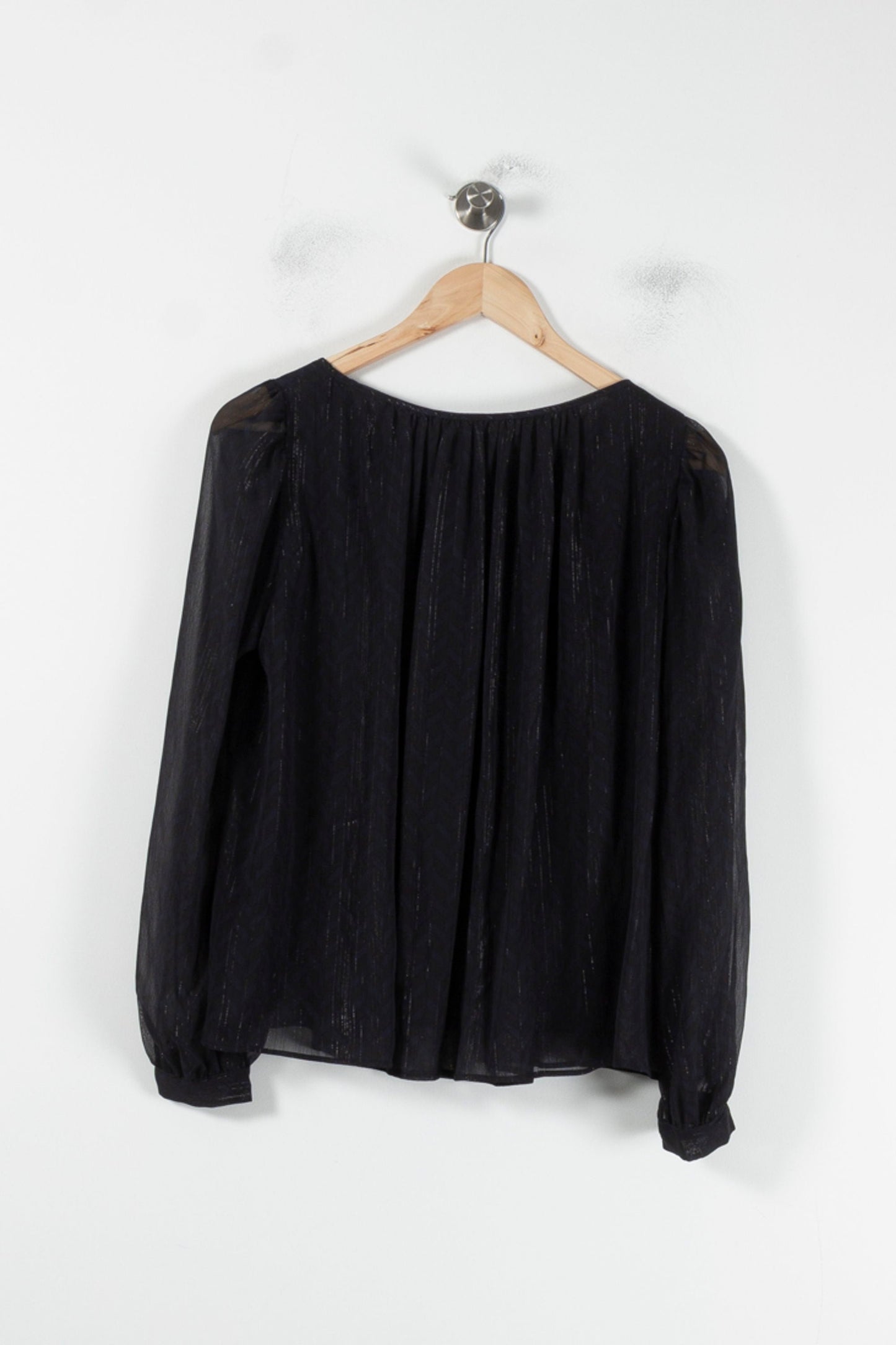Blouse Noire - Taille S/36