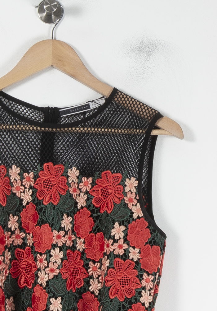 Top Noir et Rouge - Taille M/38