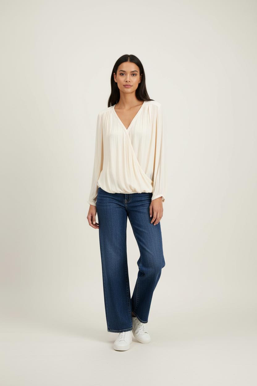 Blouse Beige - Taille L/40