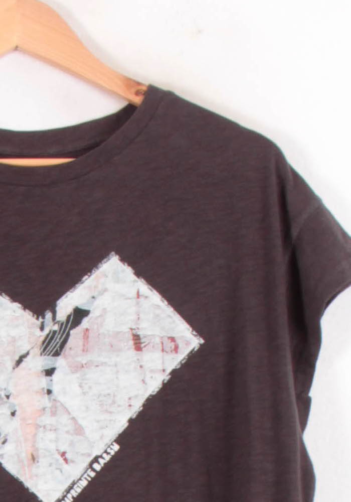 T-shirt gris - Taille M/38