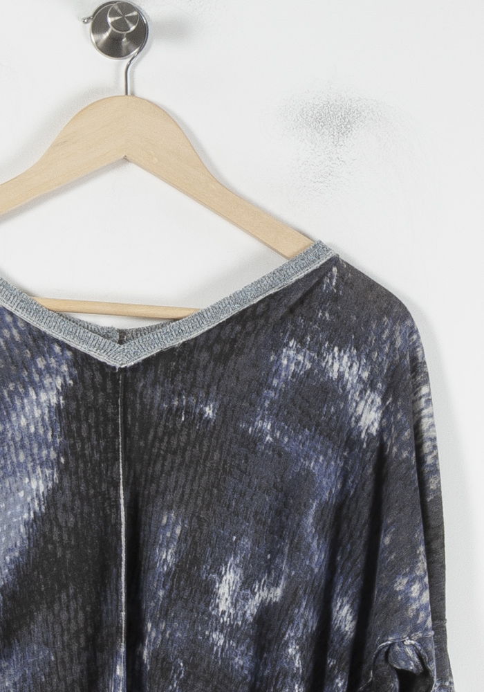 Cardigan Bleu et Gris - Taille M/38