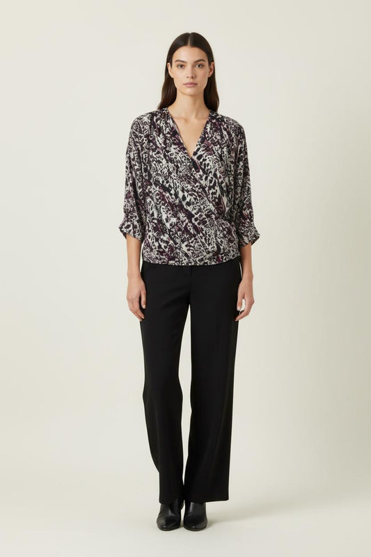 Blouse multicolore - Taille S/36