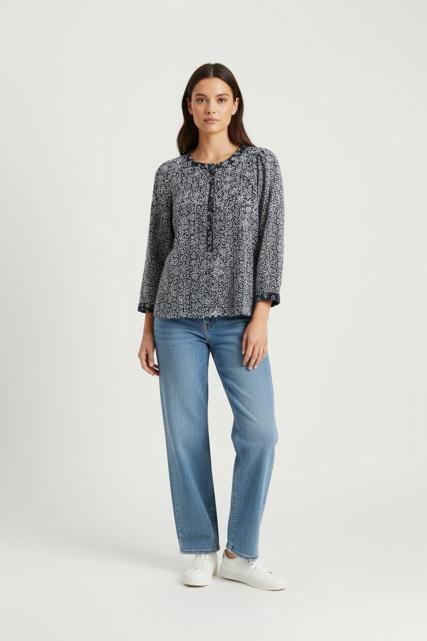 Blouse Bleue - Taille M/38