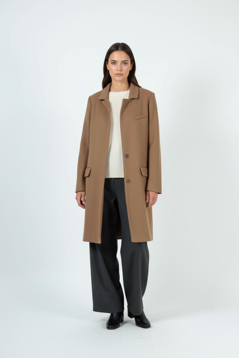 Manteau Beige - Taille XL/42