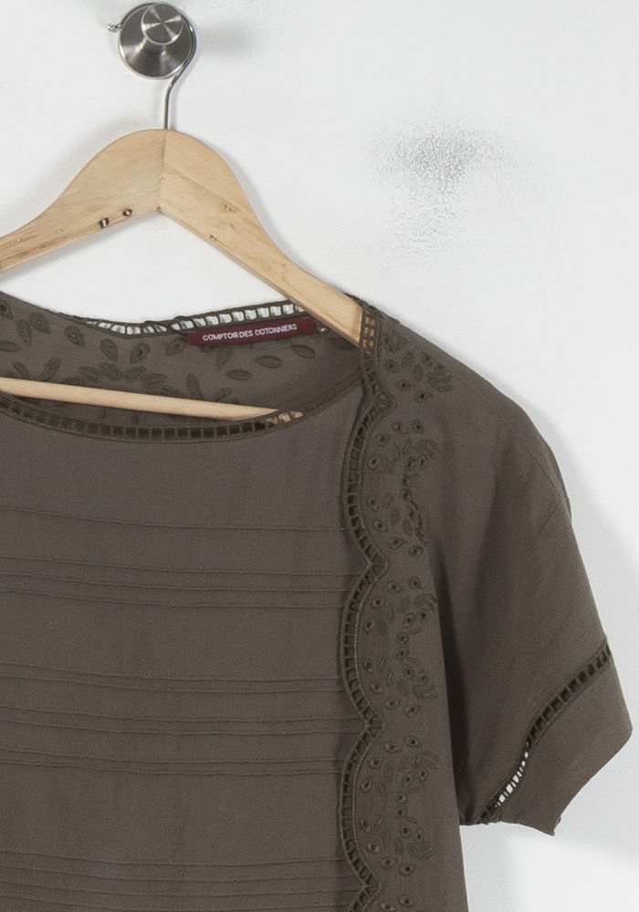 Blouse Verte - Taille S/36