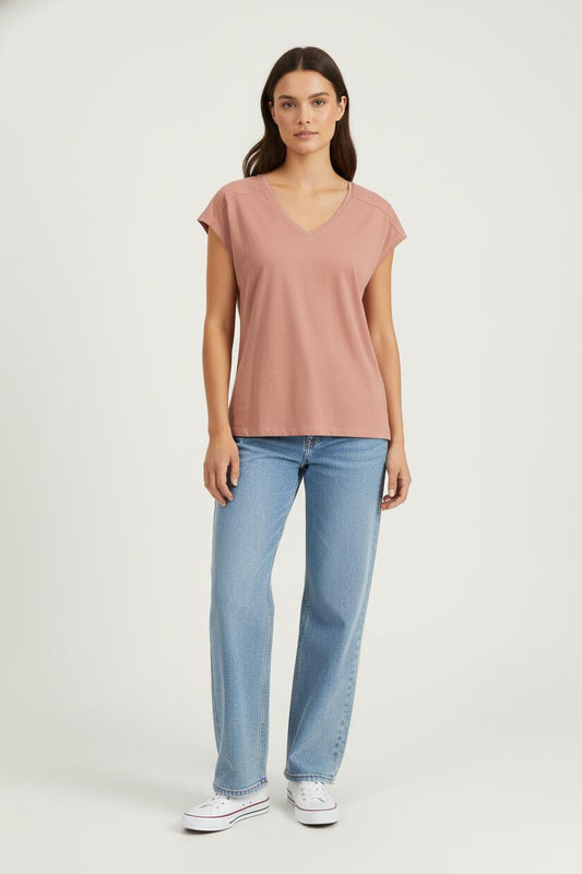 T-shirt Rose - Taille S/36