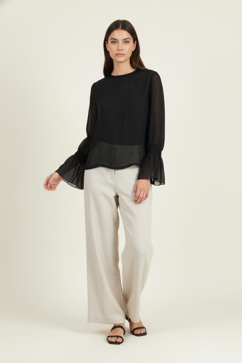 Chemisier noir - Taille M/38