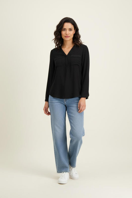 Blouse Noire - Taille M/38