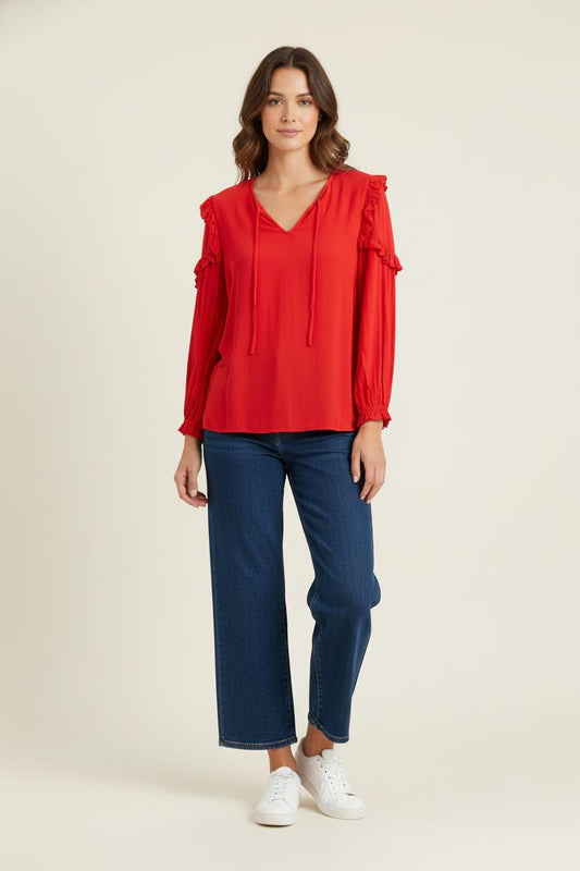 Blouse Rouge - Taille S/36