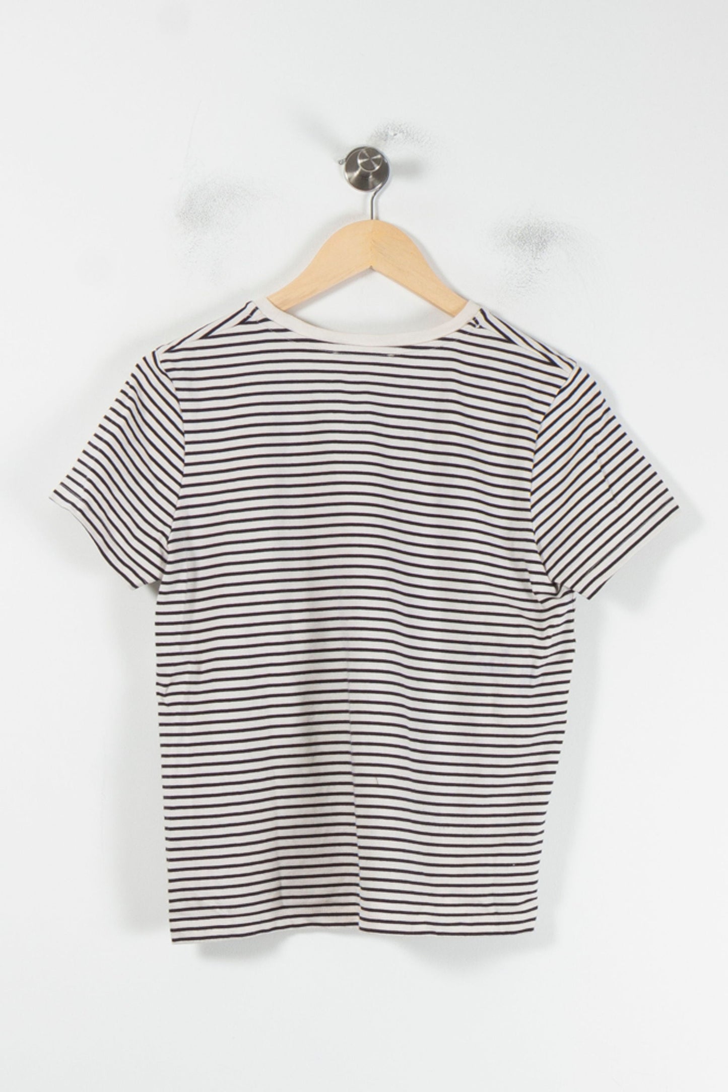 Tee-shirt Rayé Blanc et Noir - Taille L/40