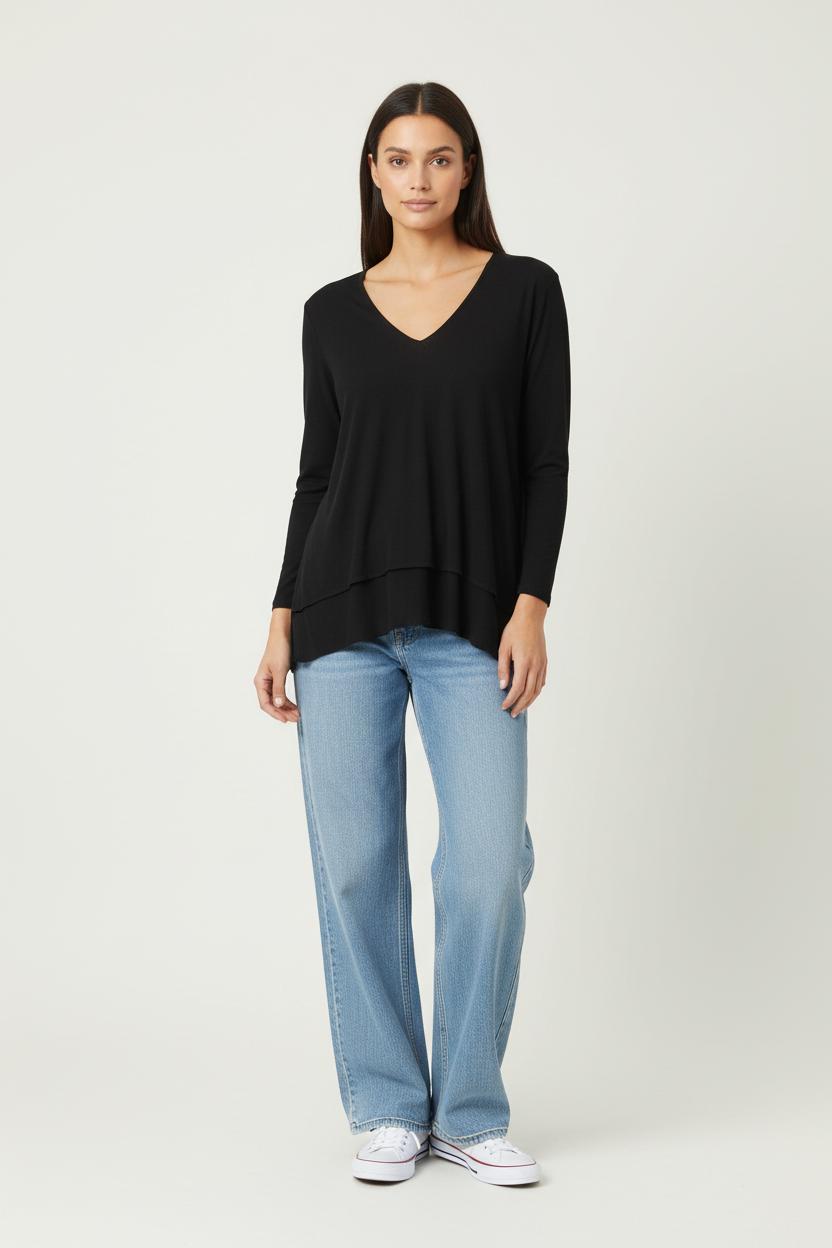 Blouse noire - Taille L/40