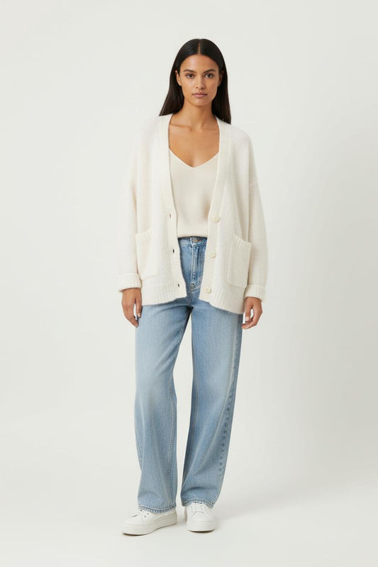 Cardigan Blanc - Taille S/36