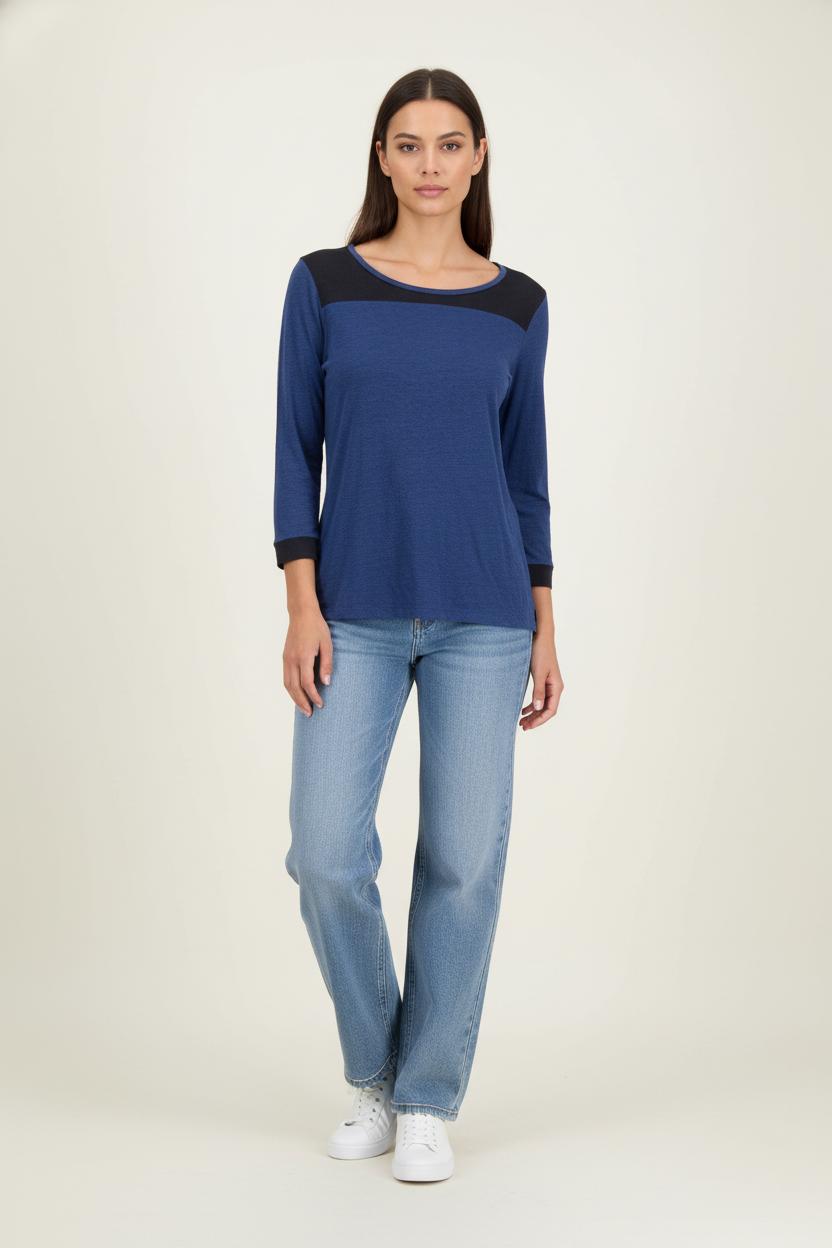 Tunique Bleu et Noir - Taille M/38