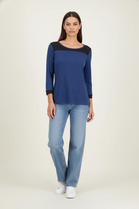 Tunique Bleu et Noir - Taille M/38