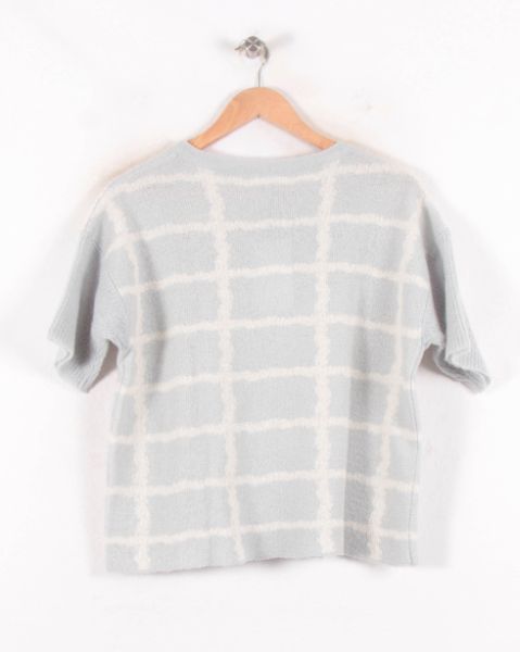 Pull Bleu et Blanc - Taille L/40