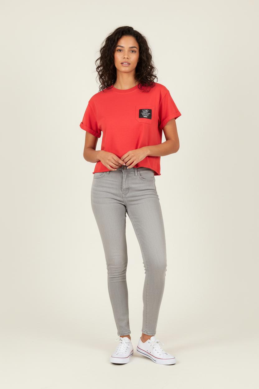 Tee-shirt Rouge - Taille S/36