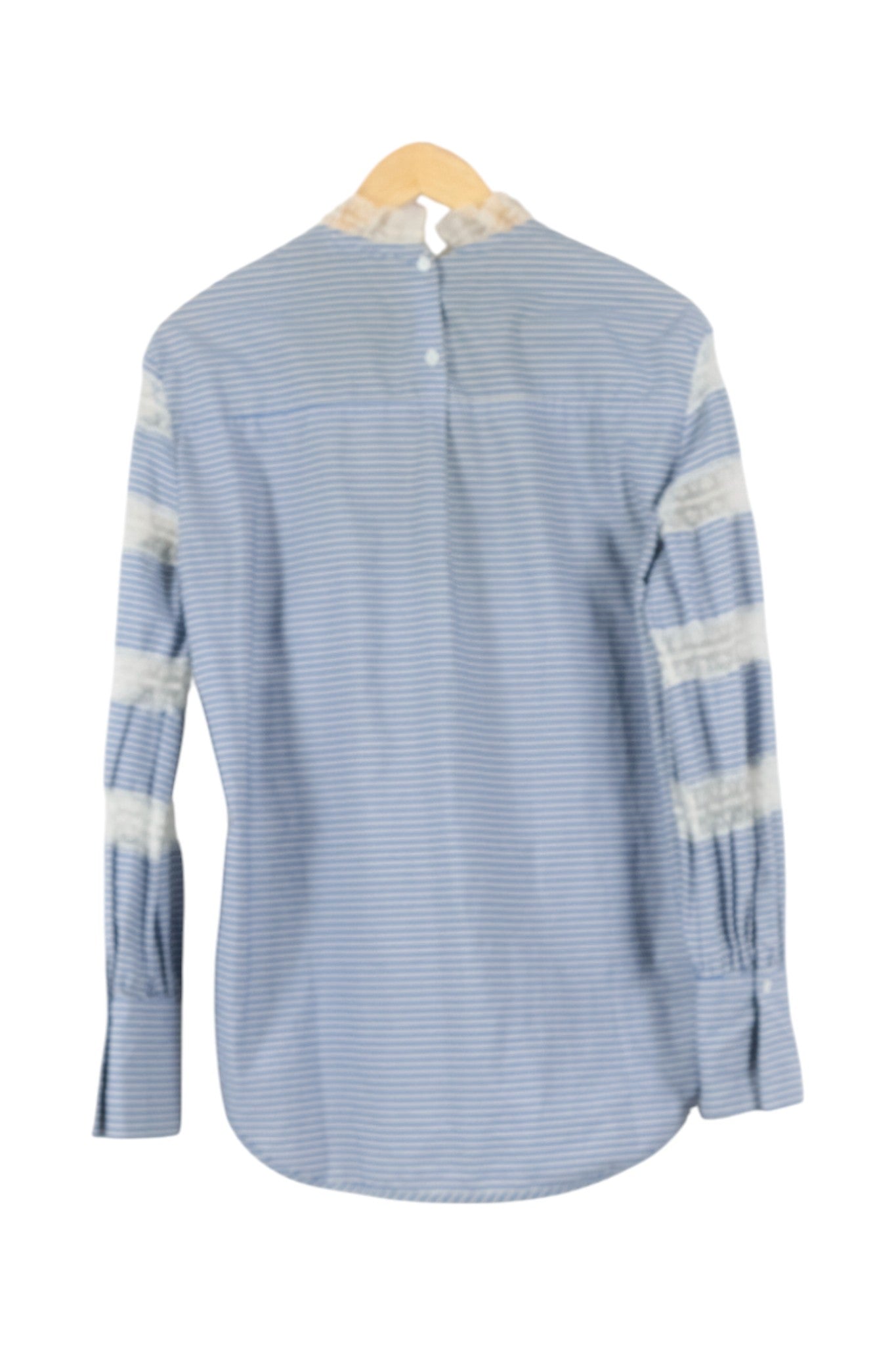 Blouse Bleue et Blanche - Taille M/38