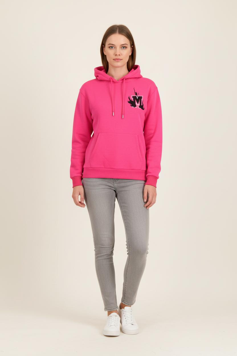 Sweat à Capuche Rose - Taille S/36