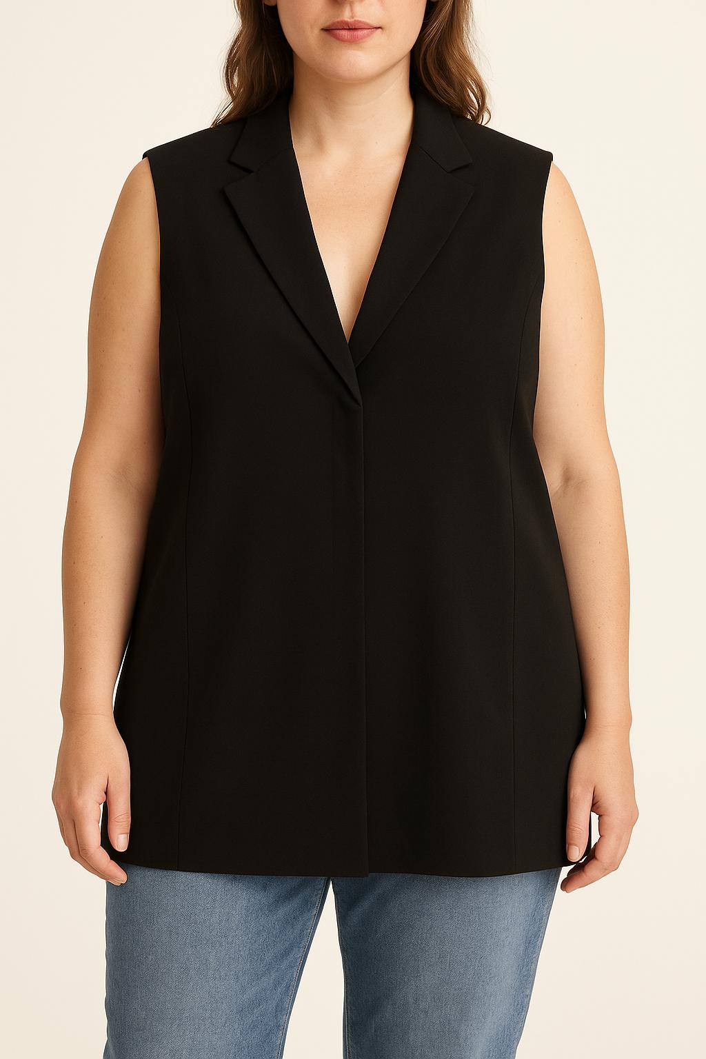 Veste Sans Manches Noire - Taille XL/42