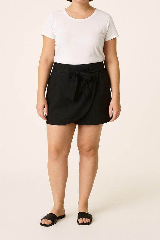 Jupe Courte Grise - Taille L/40