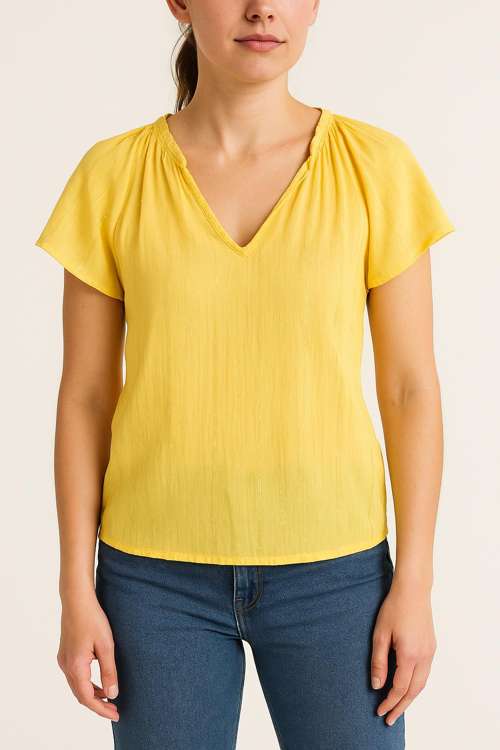 Blouse Jaune - Taille M/38