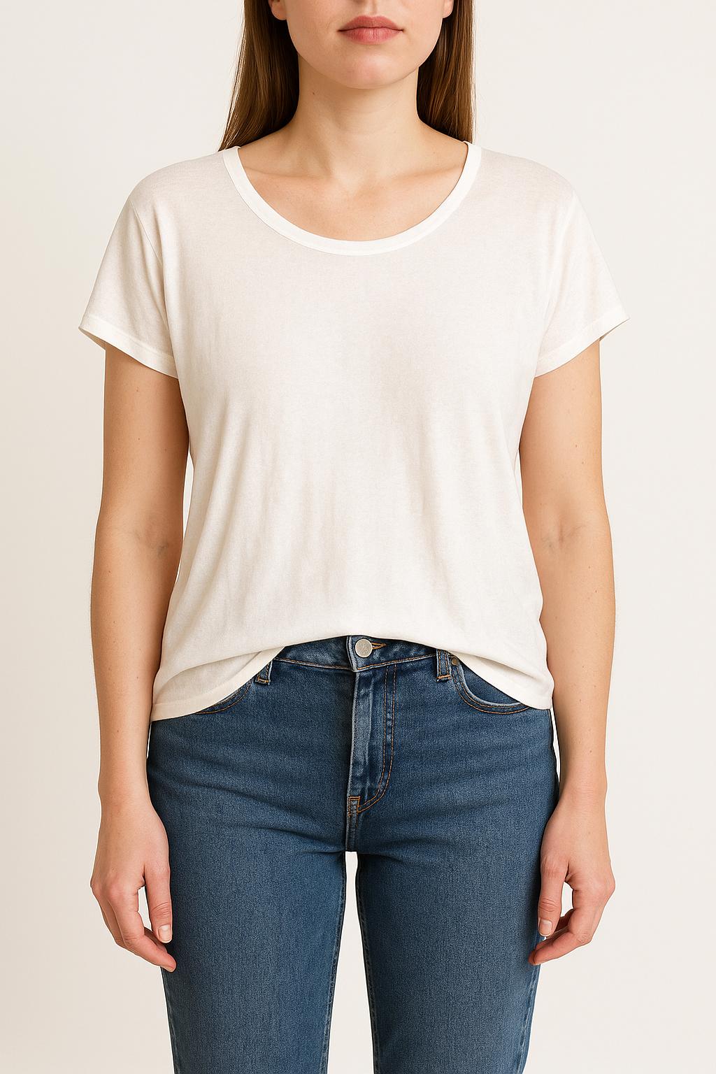 Tee-shirt Blanc - Taille M/38