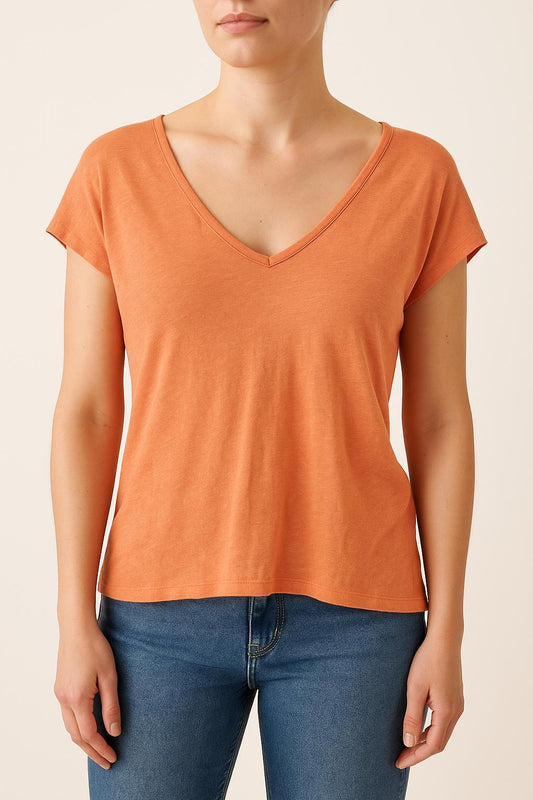 Tee-shirt Orange - Taille M/38