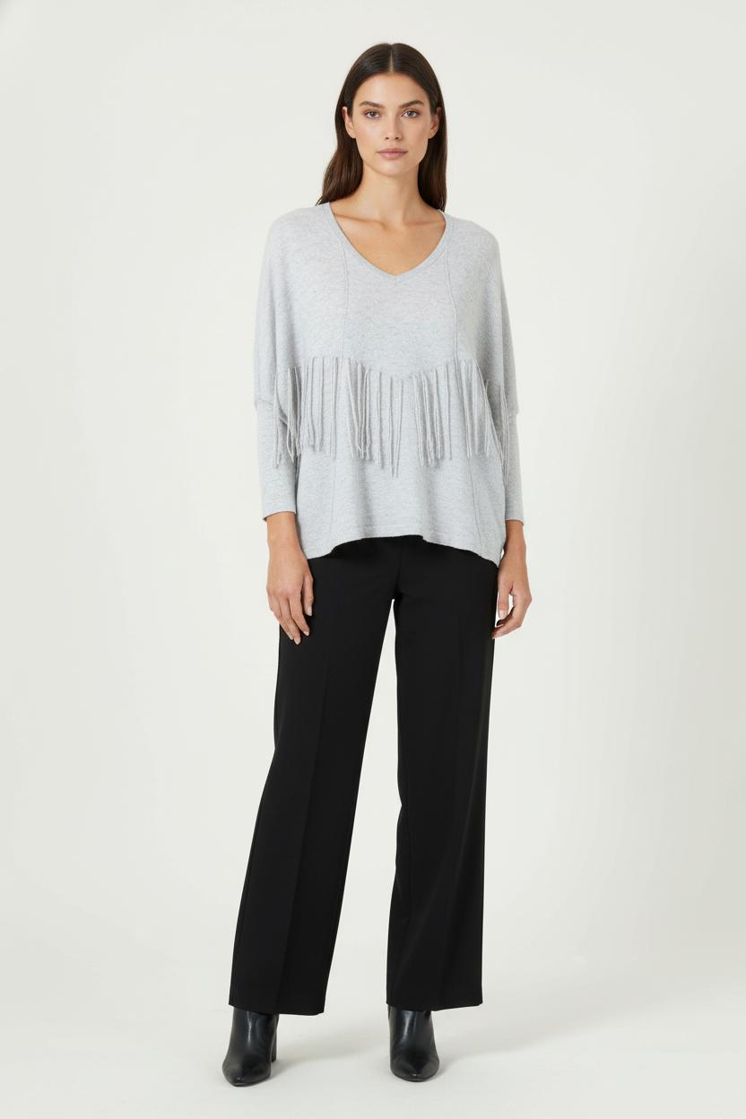 Pull Gris - Taille S/36