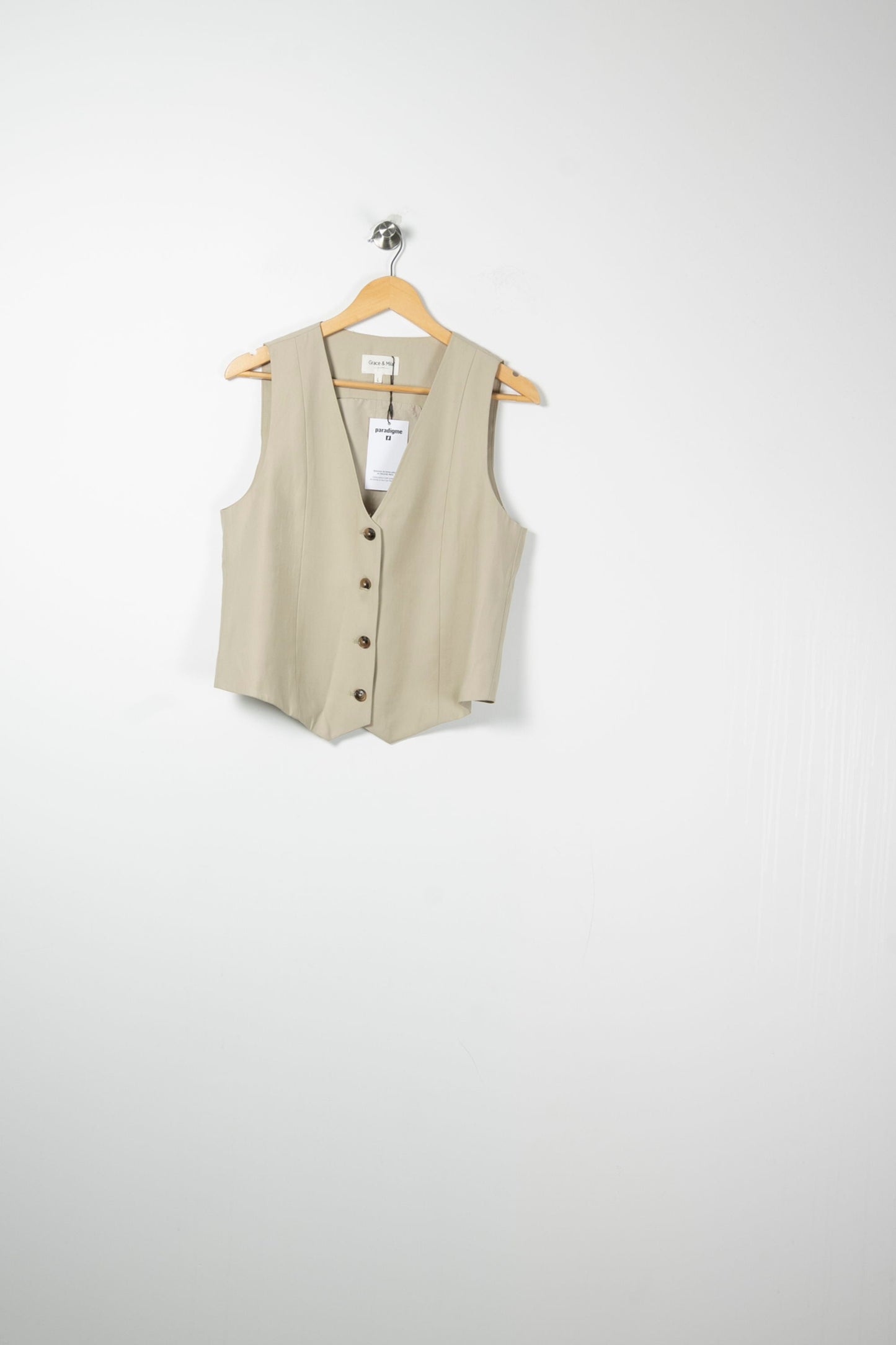 Gilet Beige - Taille L/40