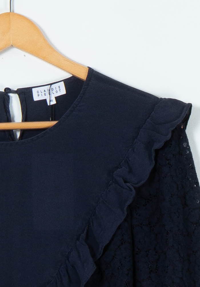 Blouse Bleue - Taille L/40