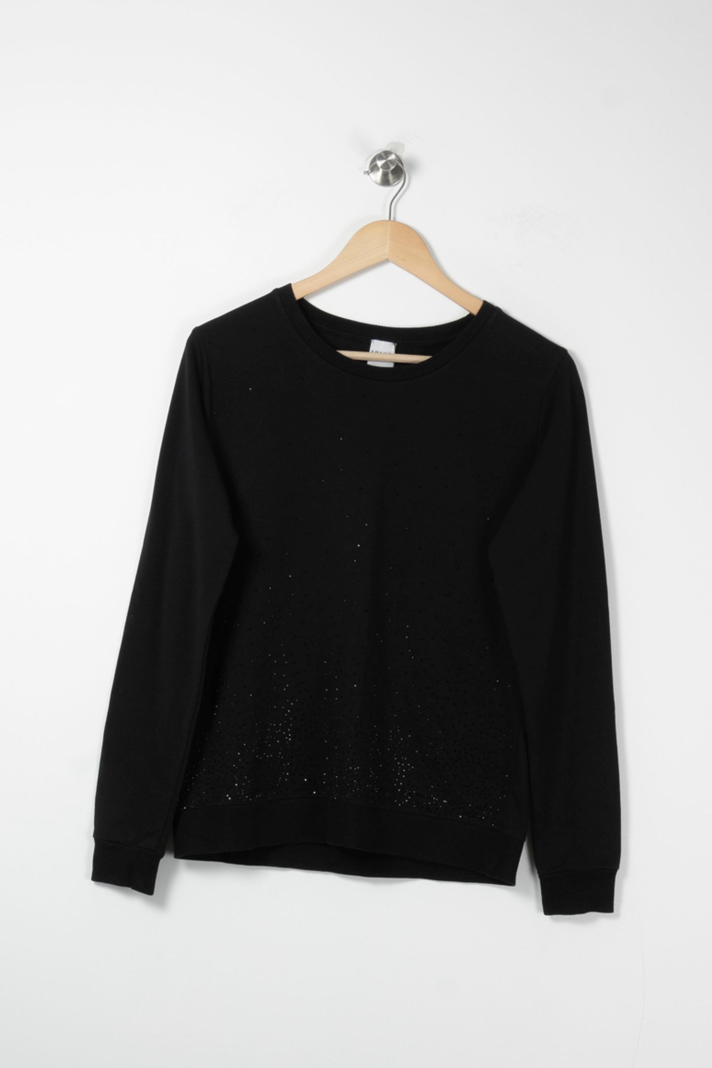 Sweat-shirt noir - Taille S/36
