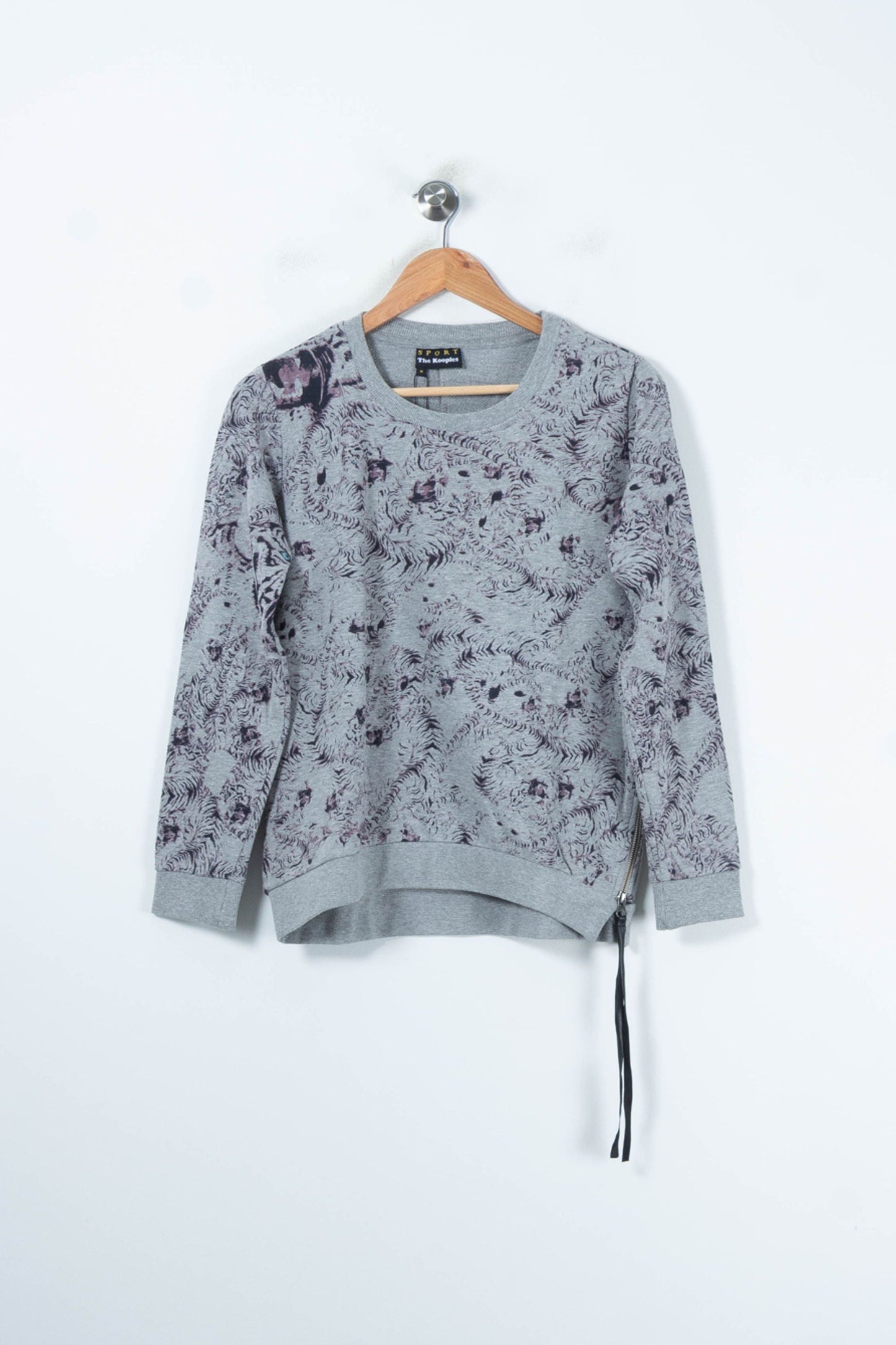 Sweat-shirt gris - Taille M/38