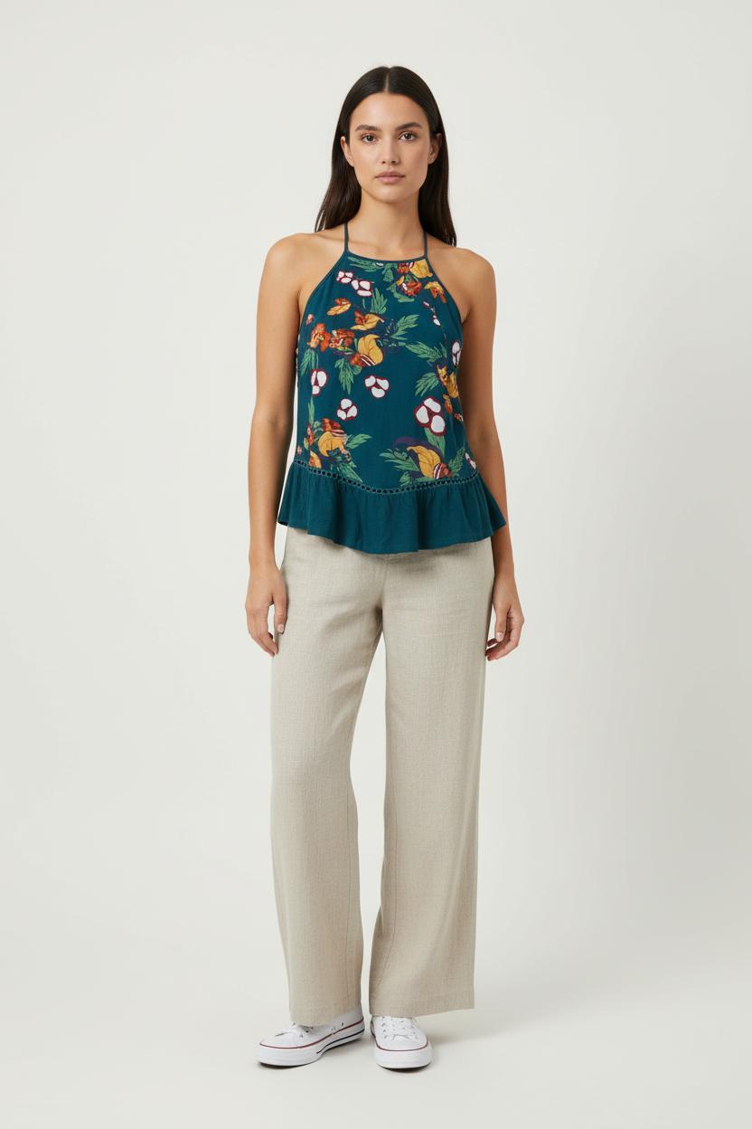 Débardeur Vert - Taille XS/34