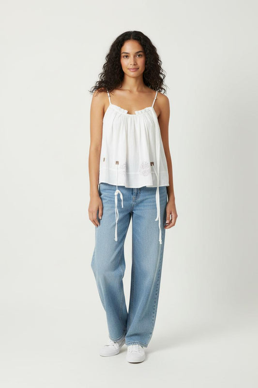 Débardeur Blanc - Taille S/36