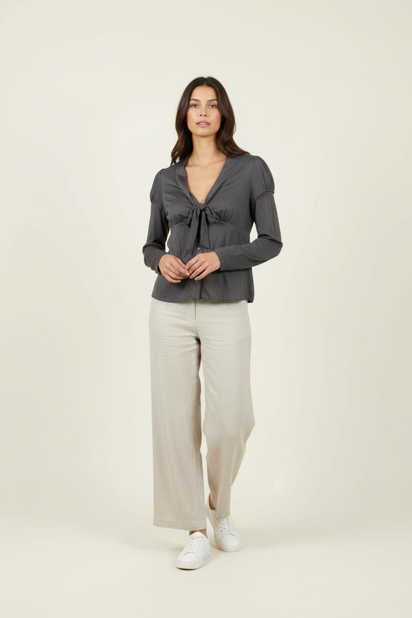 Blouse Grise - Taille M/38