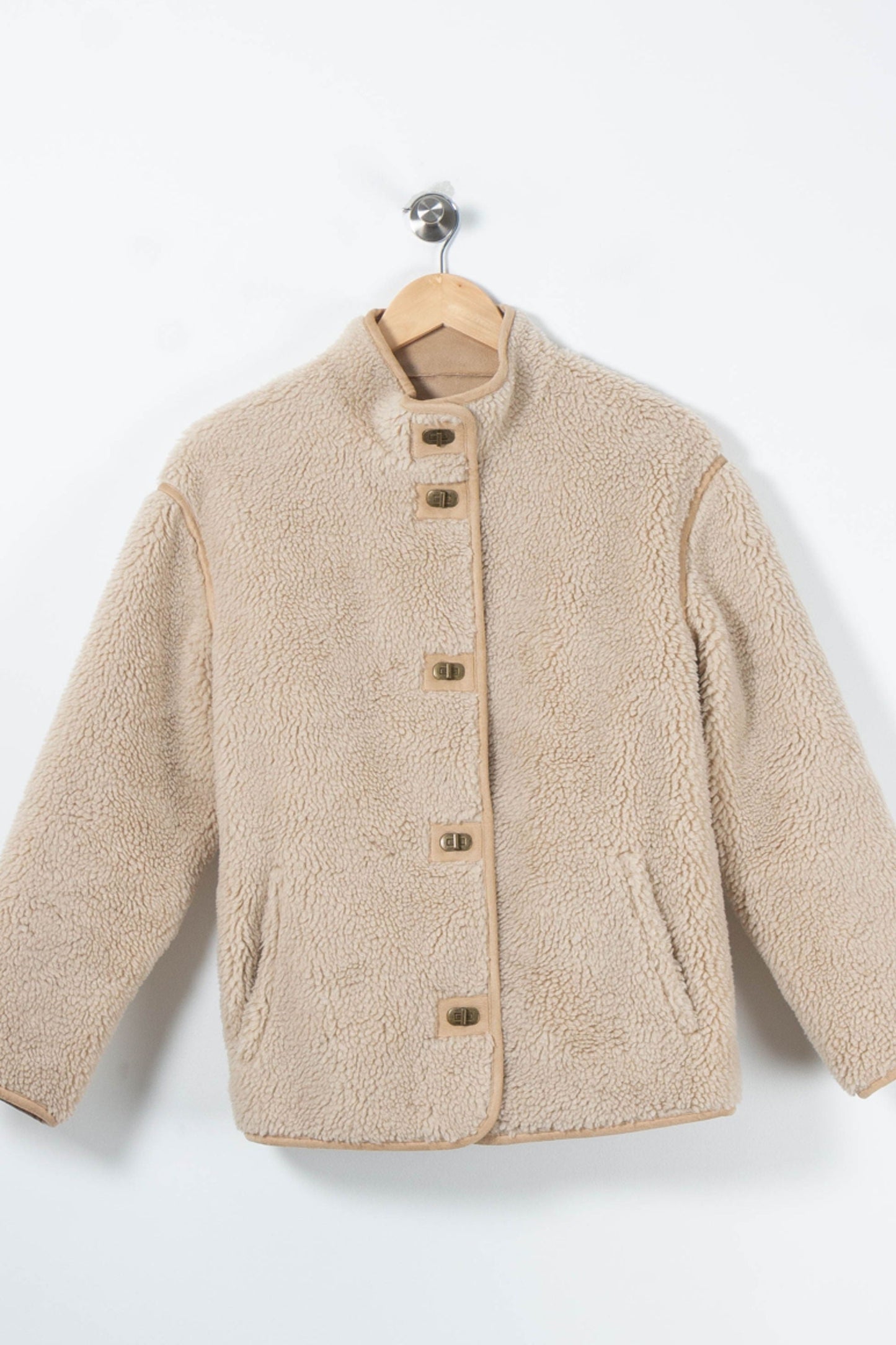 Gilet Sherpa Beige - Taille S/36