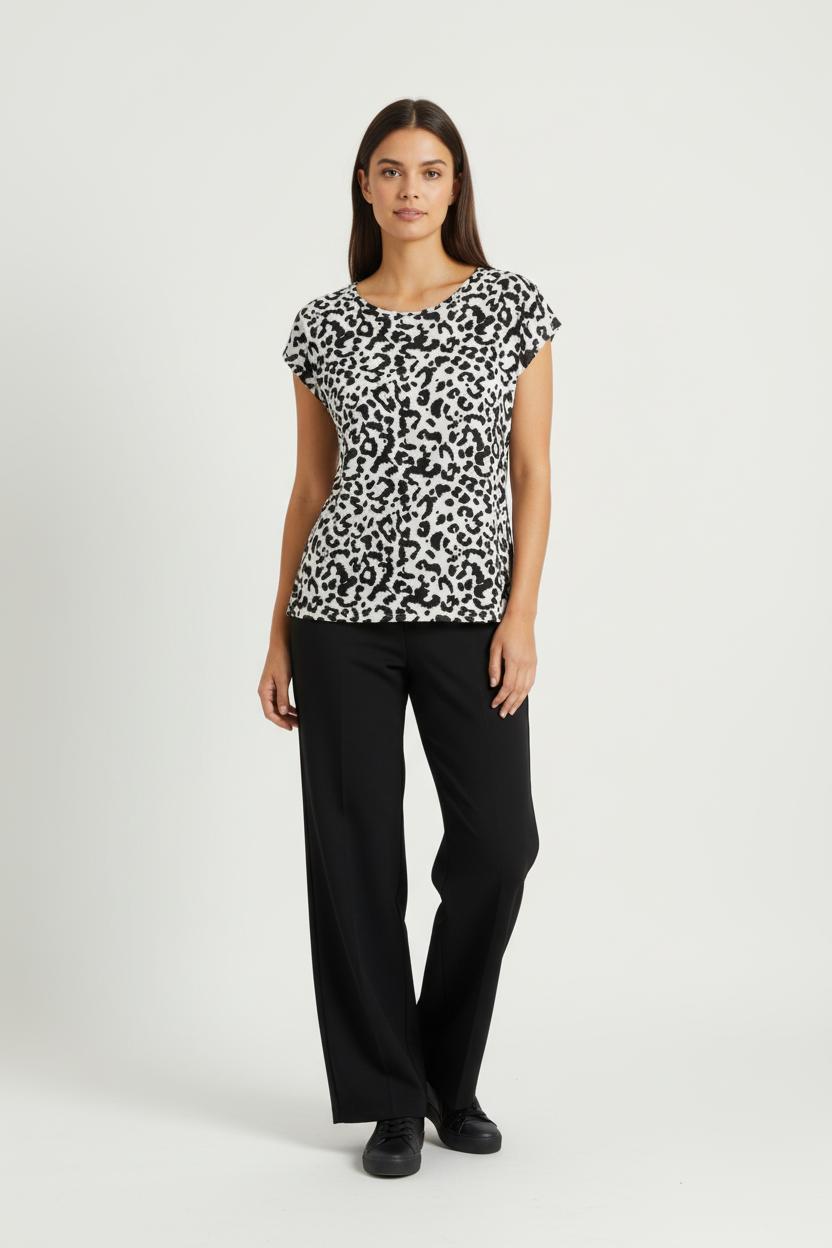 Tee-shirt Noir et Blanc - Taille M/38