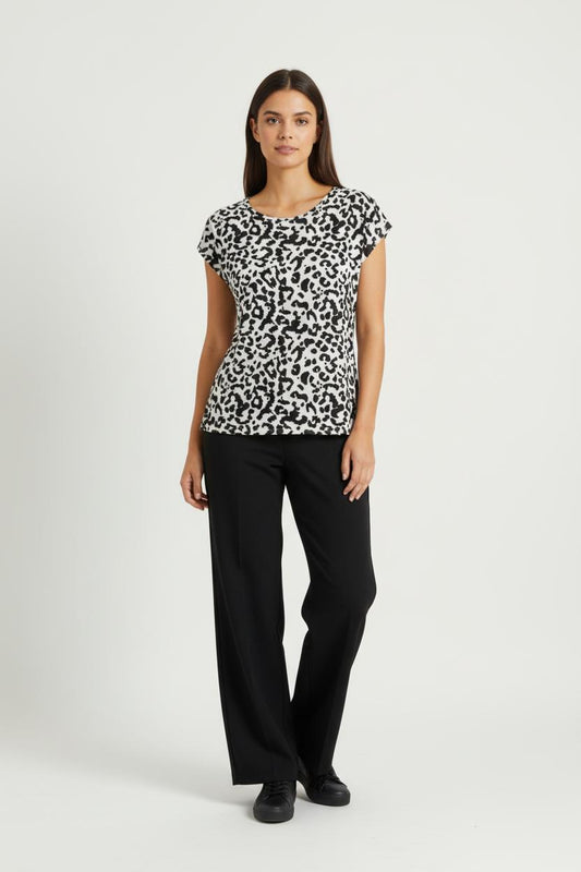 Tee-shirt Noir et Blanc - Taille M/38