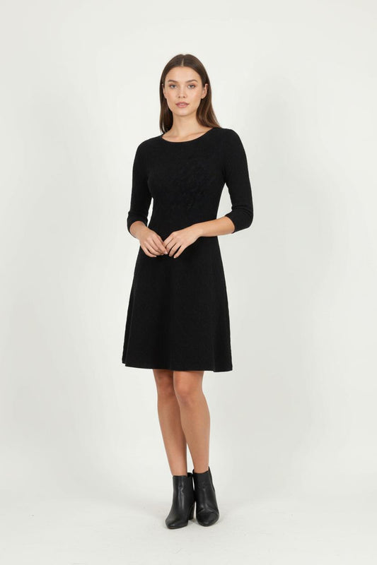 Robe Midi Noire - Taille XS/34